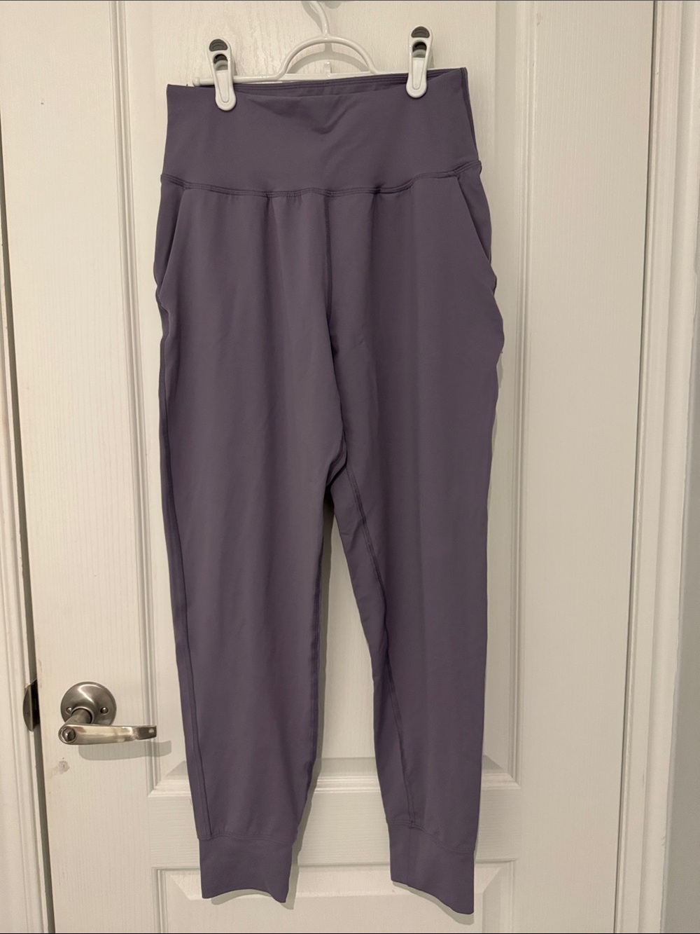 Women’s Under Armour Purple High-Waist Track Joggers